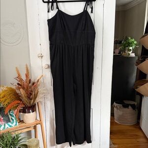 Classic Old Navy Black Wide-Leg Jumpsuit